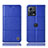 Custodia Portafoglio In Pelle Cover con Supporto H10P per Motorola Moto Edge S30 Pro 5G Blu