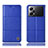 Custodia Portafoglio In Pelle Cover con Supporto H10P per Oppo K10 Pro 5G Blu