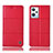 Custodia Portafoglio In Pelle Cover con Supporto H10P per Oppo K10X 5G Rosso