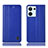 Custodia Portafoglio In Pelle Cover con Supporto H10P per Oppo Reno9 Pro 5G Blu