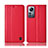 Custodia Portafoglio In Pelle Cover con Supporto H10P per Xiaomi Mi 12S 5G Rosso