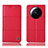 Custodia Portafoglio In Pelle Cover con Supporto H10P per Xiaomi Mi 12S Ultra 5G Rosso