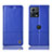 Custodia Portafoglio In Pelle Cover con Supporto H11P per Motorola Moto Edge S30 Pro 5G Blu