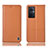 Custodia Portafoglio In Pelle Cover con Supporto H11P per OnePlus Nord N20 5G Arancione