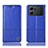 Custodia Portafoglio In Pelle Cover con Supporto H11P per Oppo K10 5G Blu