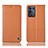 Custodia Portafoglio In Pelle Cover con Supporto H11P per Oppo K9S 5G Arancione