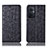 Custodia Portafoglio In Pelle Cover con Supporto H16P per OnePlus Nord N20 5G Nero