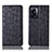 Custodia Portafoglio In Pelle Cover con Supporto H16P per OnePlus Nord N300 5G Nero