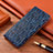 Custodia Portafoglio In Pelle Cover con Supporto H17P per Motorola Moto G30 Blu