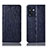 Custodia Portafoglio In Pelle Cover con Supporto H18P per Oppo Reno7 SE 5G Blu