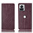 Custodia Portafoglio In Pelle Cover con Supporto H19P per Motorola Moto Edge X30 Pro 5G Rosso Rosa