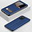 Custodia Portafoglio In Pelle Cover con Supporto H20 per Apple iPhone 14 Pro Max Blu