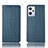 Custodia Portafoglio In Pelle Cover con Supporto H20P per Oppo K10X 5G Blu