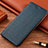 Custodia Portafoglio In Pelle Cover con Supporto H20P per Sony Xperia 10 IV Blu