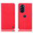 Custodia Portafoglio In Pelle Cover con Supporto H21P per Motorola Moto Edge 30 Pro 5G Rosso