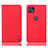 Custodia Portafoglio In Pelle Cover con Supporto H21P per Motorola Moto G50 5G Rosso