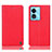 Custodia Portafoglio In Pelle Cover con Supporto H21P per Oppo A78 5G Rosso