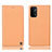 Custodia Portafoglio In Pelle Cover con Supporto H21P per Oppo A93 5G Arancione