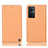 Custodia Portafoglio In Pelle Cover con Supporto H21P per Oppo A96 5G Arancione
