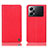 Custodia Portafoglio In Pelle Cover con Supporto H21P per Oppo K10 Pro 5G Rosso