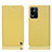 Custodia Portafoglio In Pelle Cover con Supporto H21P per Oppo K9X 5G Giallo