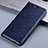 Custodia Portafoglio In Pelle Cover con Supporto H22P per Asus Zenfone 9 Blu