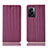 Custodia Portafoglio In Pelle Cover con Supporto H23P per OnePlus Nord N300 5G Rosso Rosa