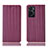 Custodia Portafoglio In Pelle Cover con Supporto H23P per Oppo A76 Rosso Rosa