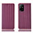 Custodia Portafoglio In Pelle Cover con Supporto H23P per Oppo A94 5G Rosso Rosa