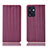 Custodia Portafoglio In Pelle Cover con Supporto H23P per Oppo Reno7 SE 5G Rosso Rosa