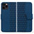 Custodia Portafoglio In Pelle Cover con Supporto HF1 per Apple iPhone 14 Pro