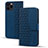 Custodia Portafoglio In Pelle Cover con Supporto HF2 per Apple iPhone 15 Pro Max