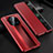 Custodia Portafoglio In Pelle Cover con Supporto K01 per Huawei Mate 40E 5G Rosso