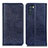 Custodia Portafoglio In Pelle Cover con Supporto K01Z per Oppo K9 Pro 5G Blu