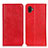 Custodia Portafoglio In Pelle Cover con Supporto K01Z per Samsung Galaxy XCover 6 Pro 5G Rosso
