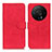 Custodia Portafoglio In Pelle Cover con Supporto K01Z per Xiaomi Mi 12S Ultra 5G Rosso