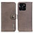 Custodia Portafoglio In Pelle Cover con Supporto K02Z per Huawei Honor X8b Grigio