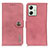 Custodia Portafoglio In Pelle Cover con Supporto K02Z per Motorola Moto G54 5G Rosa
