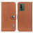 Custodia Portafoglio In Pelle Cover con Supporto K02Z per Nokia XR21 Marrone