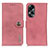 Custodia Portafoglio In Pelle Cover con Supporto K02Z per Oppo A38 Rosa