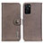 Custodia Portafoglio In Pelle Cover con Supporto K02Z per Oppo A55S 5G Grigio