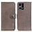 Custodia Portafoglio In Pelle Cover con Supporto K02Z per Oppo F21 Pro 4G Grigio