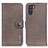 Custodia Portafoglio In Pelle Cover con Supporto K02Z per Oppo K9 Pro 5G Grigio