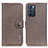 Custodia Portafoglio In Pelle Cover con Supporto K02Z per Oppo Reno6 5G Grigio