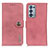 Custodia Portafoglio In Pelle Cover con Supporto K02Z per Oppo Reno6 Pro 5G Rosa