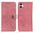 Custodia Portafoglio In Pelle Cover con Supporto K02Z per Samsung Galaxy M04 Rosa