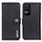 Custodia Portafoglio In Pelle Cover con Supporto K02Z per Xiaomi Poco F4 5G Nero