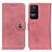 Custodia Portafoglio In Pelle Cover con Supporto K02Z per Xiaomi Poco F4 5G Rosa