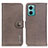 Custodia Portafoglio In Pelle Cover con Supporto K02Z per Xiaomi Redmi 10 5G Grigio