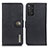 Custodia Portafoglio In Pelle Cover con Supporto K02Z per Xiaomi Redmi Note 11 4G (2022) Nero